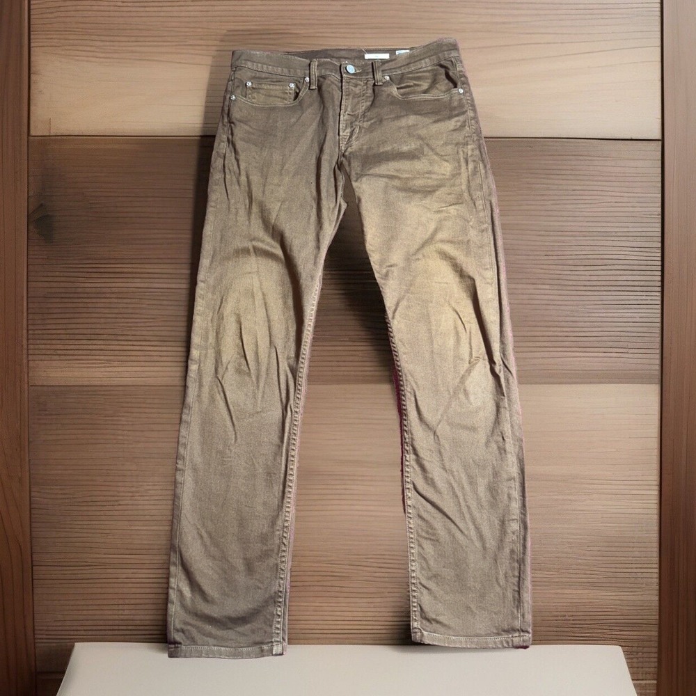 Noend Denim Jeans Mens 33 (34/32 Actual) Made 🇺🇸 Slim Gorp Skate Hippie Brown